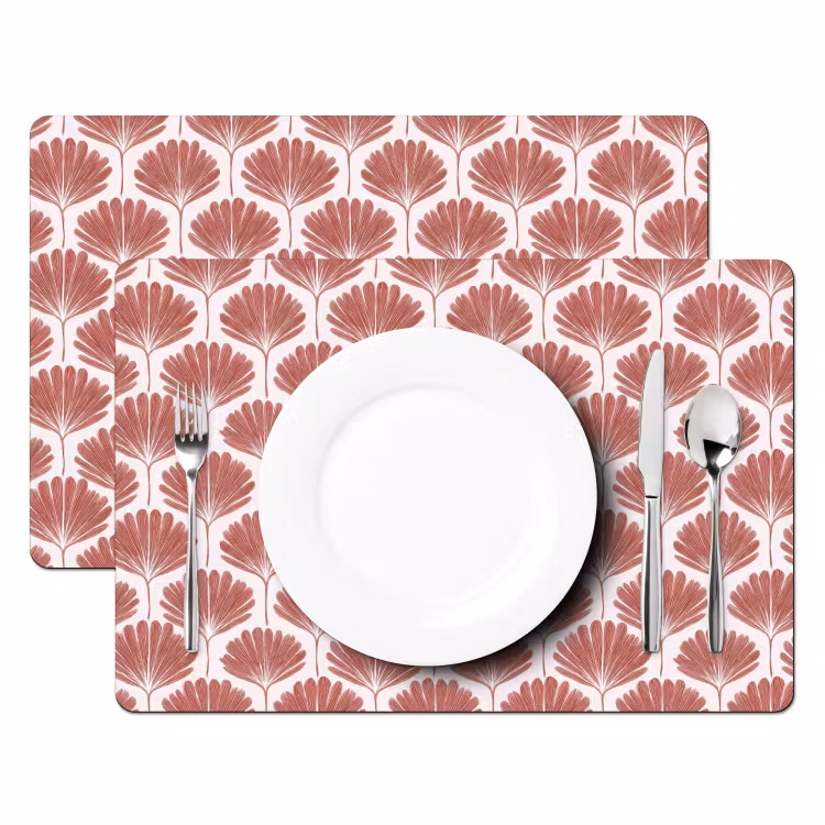 Waaier - Motief - Terra Placemat vinyl groot 368 -zzsfeer2_Kitchenyeah-website