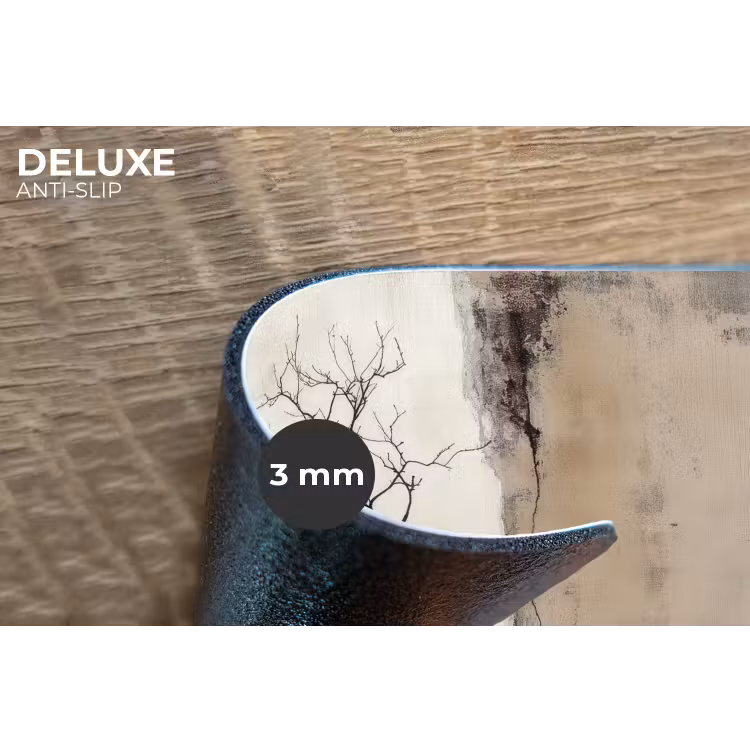 Wabi sabi - Plant - Beige Placemat vinyl groot -closeup