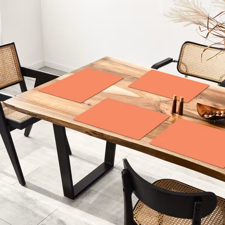 Warm - Clay - Terracotta Placemat vinyl groot 368 -zzsfeer4_Kitchenyeah-website