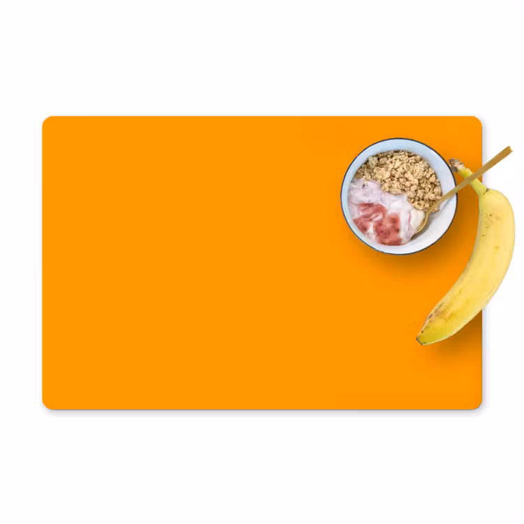 Warm - Ochre - Oranje Placemat vinyl groot 368 -zzzproduct_Kitchenyeah-website