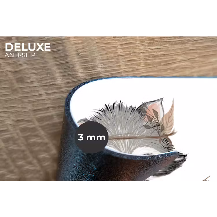 Wasbeer - Dier - Bosdieren Placemat vinyl groot -closeup