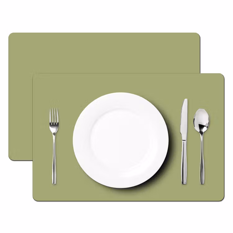 Whispering - Sage - Groen Placemat vinyl groot 368 -zzsfeer2_Kitchenyeah-website