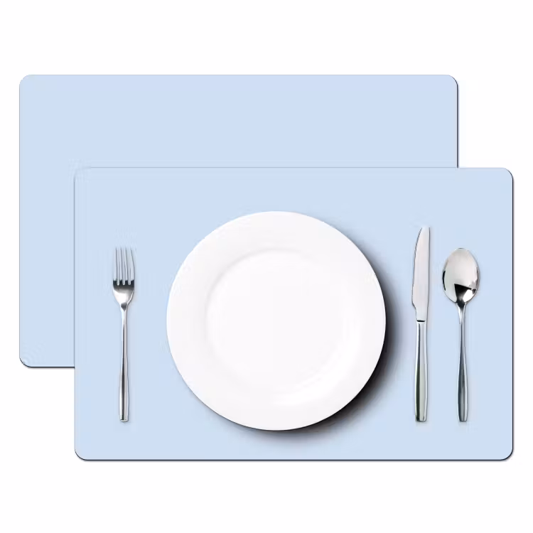 Why not - Blauw - Donker blauw - Quote Placemat vinyl groot -zzsfeer2_Kitchenyeah-website