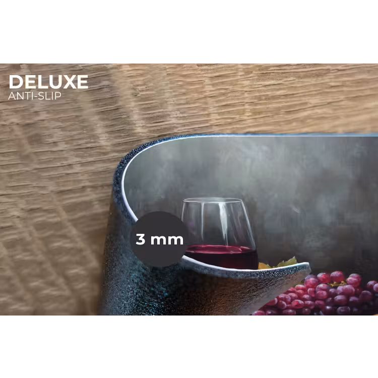 Wijn - Fruit - Stilleven Placemat vinyl groot -closeup