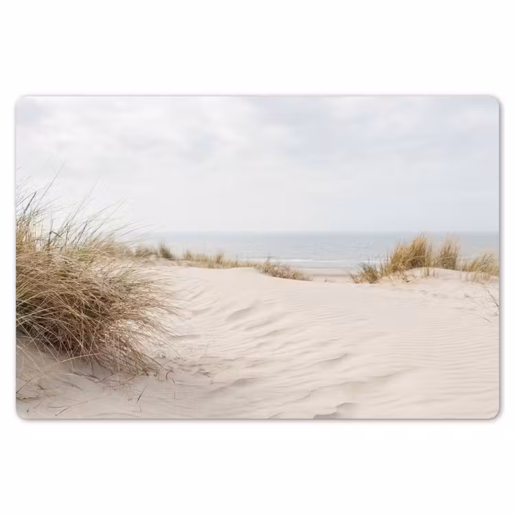 Wolken - Duinlandschap - Zand Placemat vinyl groot -zzsfeer1_Kitchenyeah-website