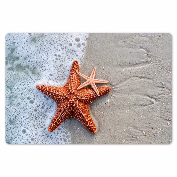 Zeester - Strand - Zee Placemat vinyl groot -zzsfeer1_Kitchenyeah-website