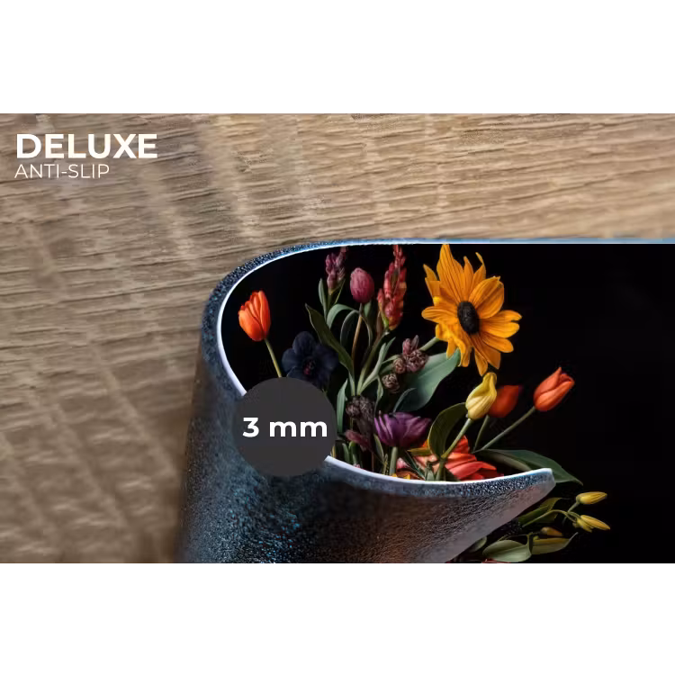 Zonnebloemen - Boeket - Kleurrijk Placemat vinyl groot -closeup