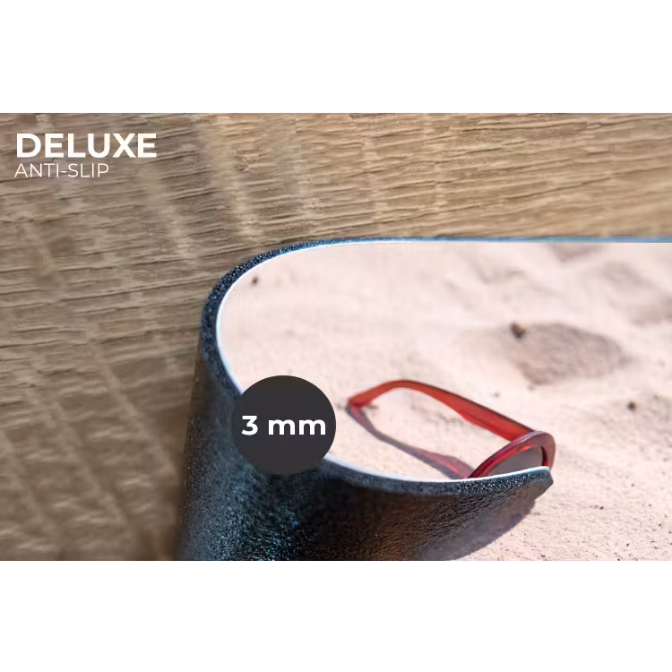 Zonnebril - Strand - Vakantie - Rood Placemat vinyl groot -closeup