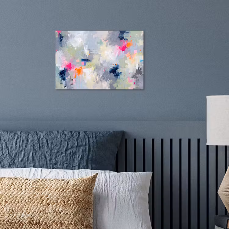 Abstract - Kleurrijk - Modern - Kunst poster papier klein -sfeer2