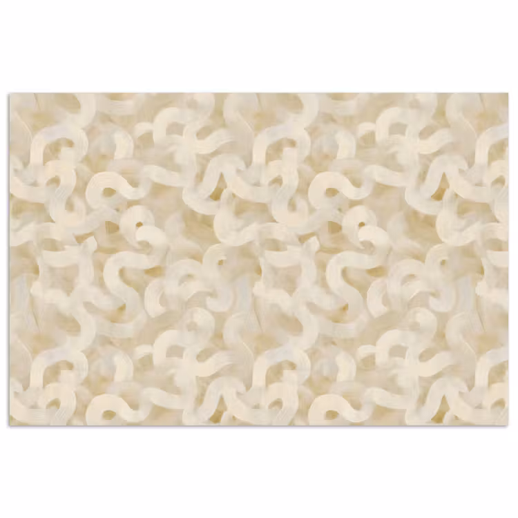 Abstract - Lijnen - Beige poster papier klein 62 -3d