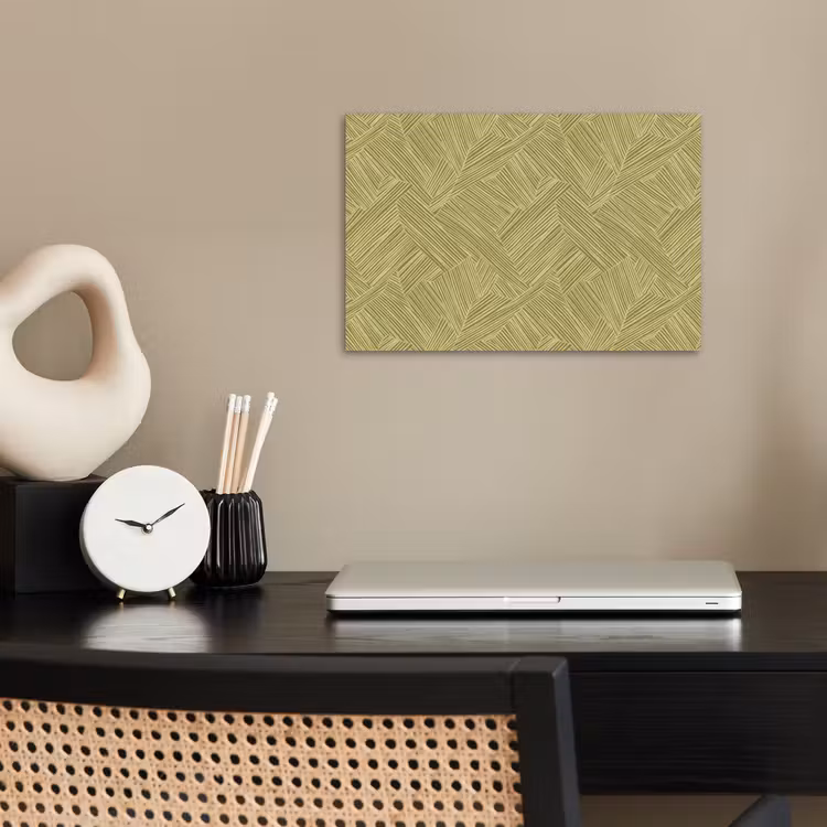 Abstract - Modern - Groen poster papier klein 62 -sfeer1