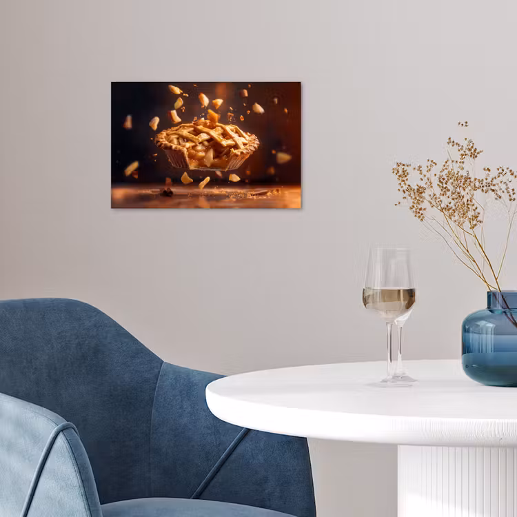 Appel - Taart - Warm - Eten poster papier klein -sfeer3