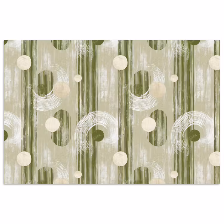 Artistiek - Modern - Groen poster papier klein 62 -3d