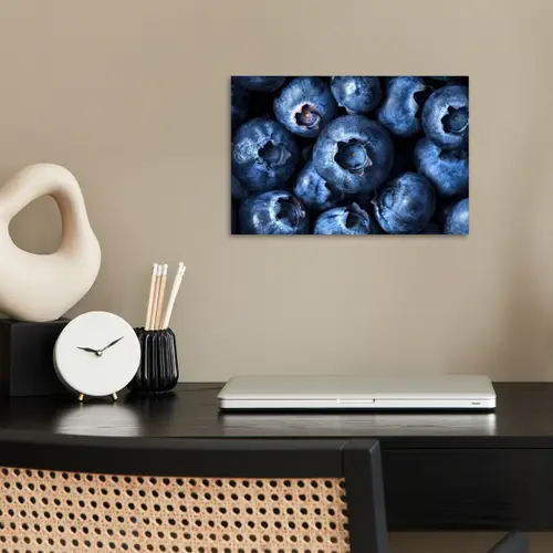Bessen - Blauw - Fruit poster papier klein -sfeer1
