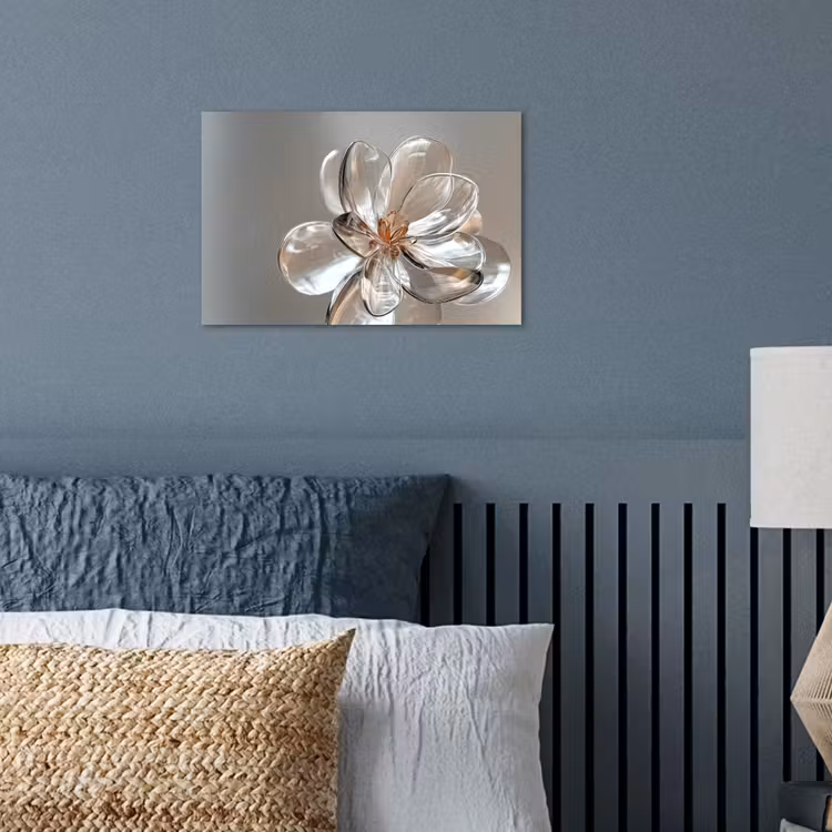 Bloem - Glazen - Doorzichtig poster papier klein -sfeer2