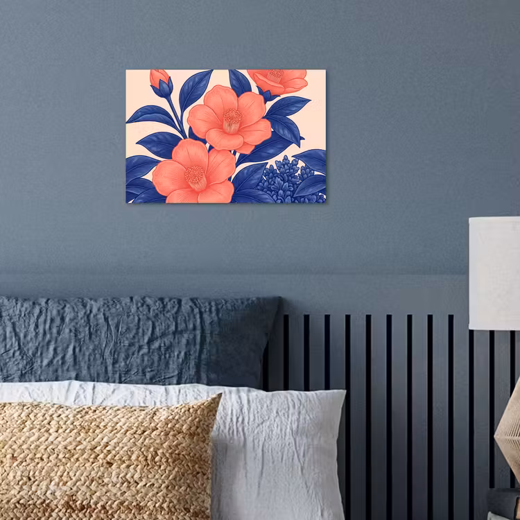Poster - Bloemen - Bladeren - Botanisch - Bloemen - Bladeren - Botanisch poster papier klein
