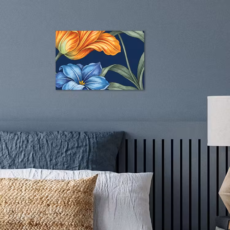 Poster - Bloemen - Botanisch - Patroon - Bloemen - Botanisch - Patroon poster papier klein