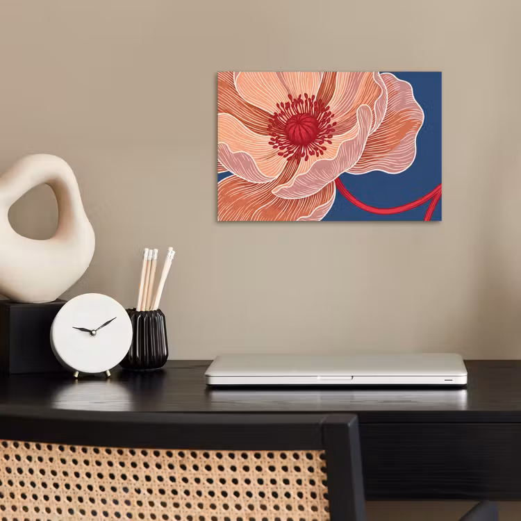 Poster - Bloemen - Modern - Abstract - Bloemen - Modern - Abstract poster papier klein