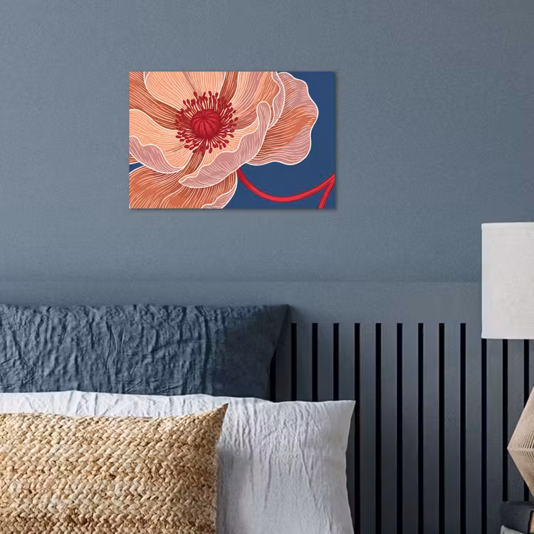 Poster - Bloemen - Modern - Abstract - Bloemen - Modern - Abstract poster papier klein