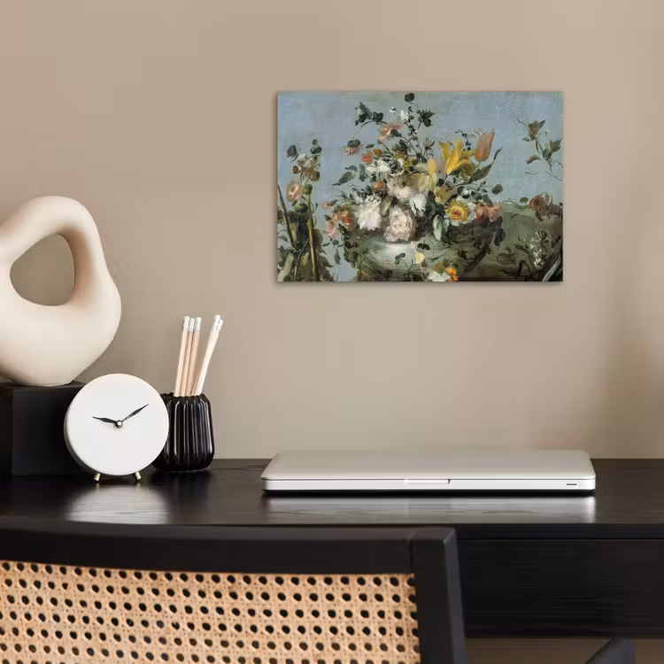 Bloemen - Oude Meesters - Olieverf poster papier klein -sfeer1