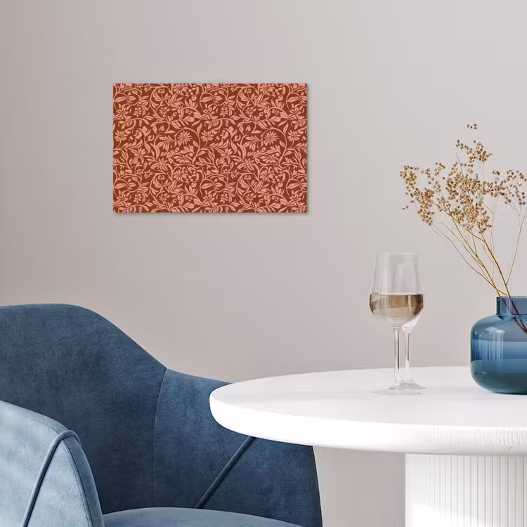 Bloemen - Print - Roze poster papier klein 62 -sfeer3