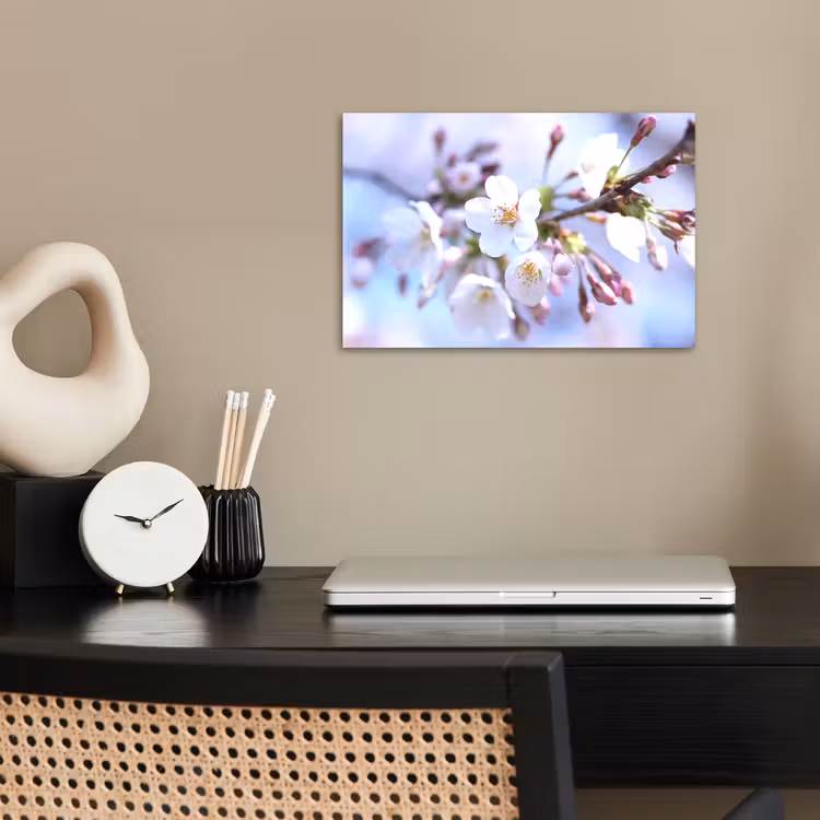Bloemen - Sakura - Tak - Bloesem takken poster papier klein -sfeer1