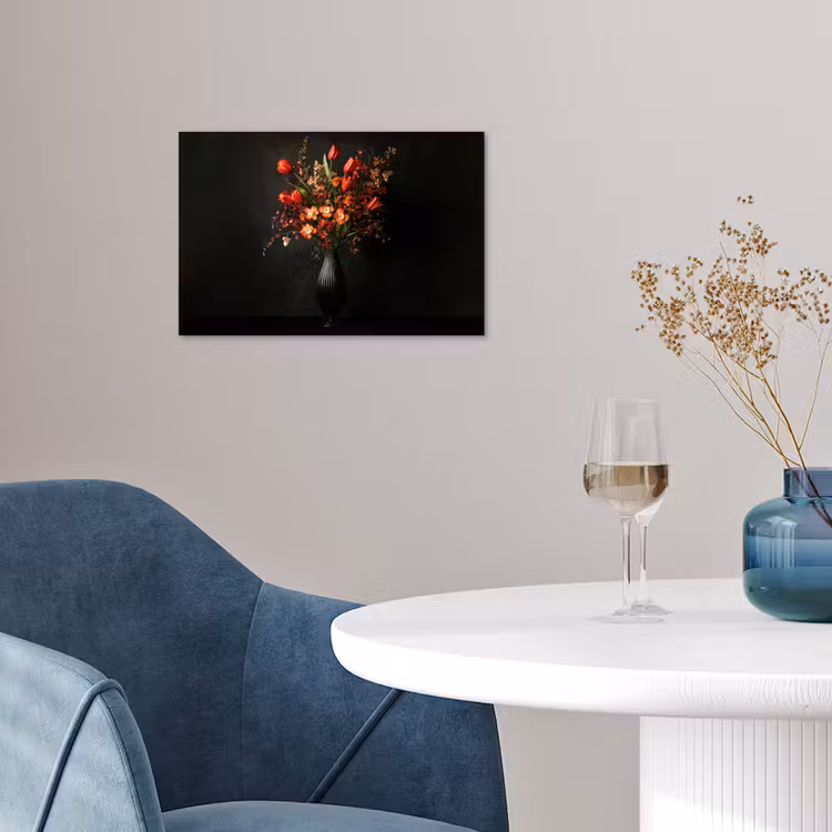 Bloemen - Takken - Boeket poster papier klein -sfeer3