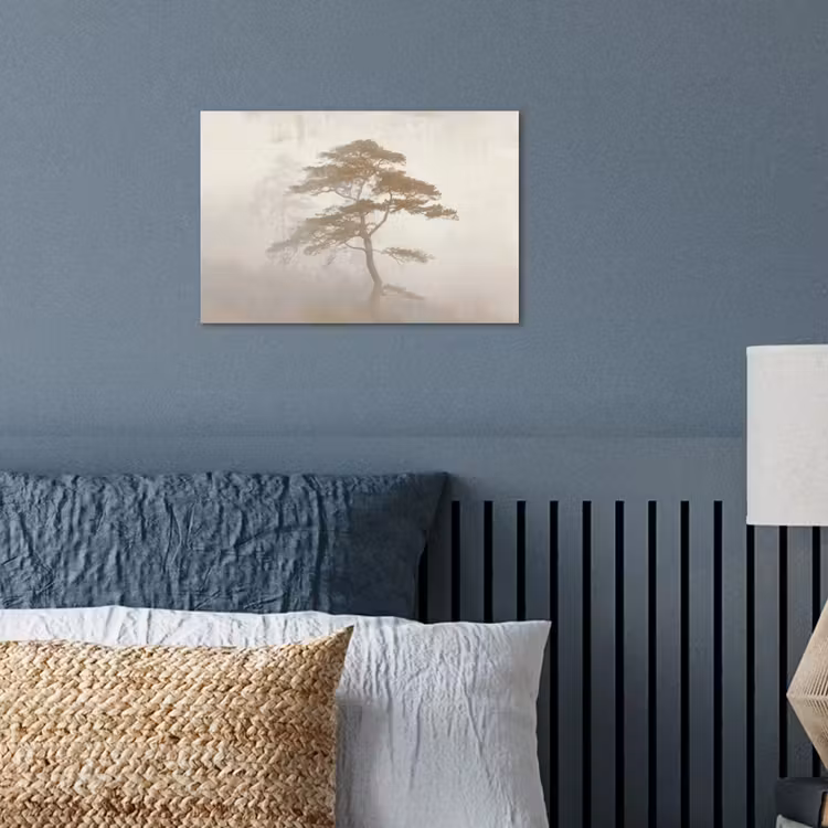 Boom - Oosterse stijl - Landschap poster papier klein -sfeer2