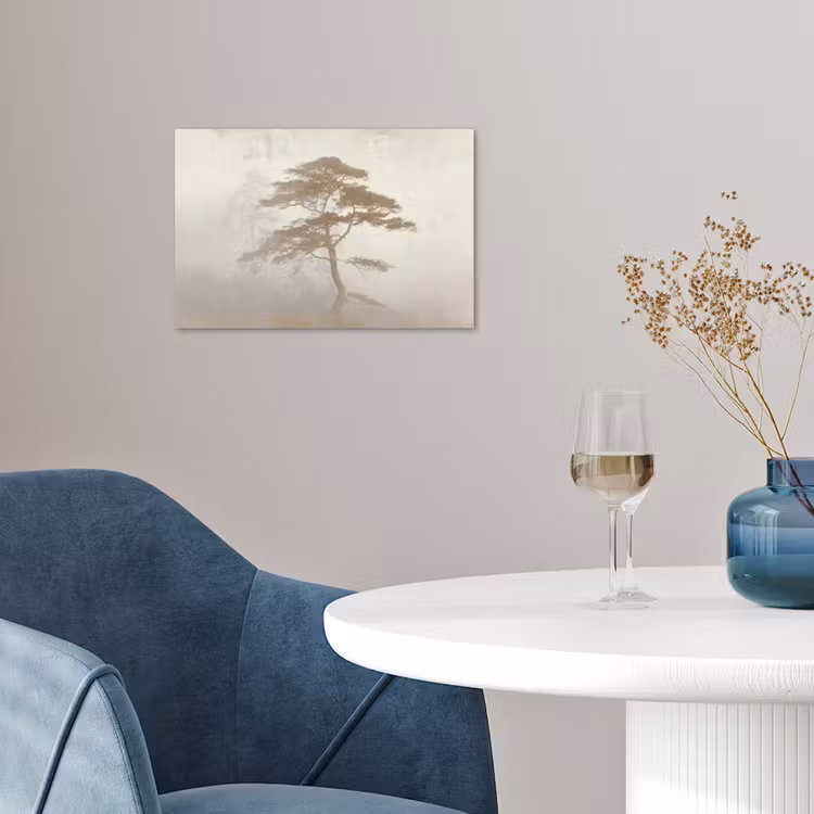Boom - Oosterse stijl - Landschap poster papier klein -sfeer3