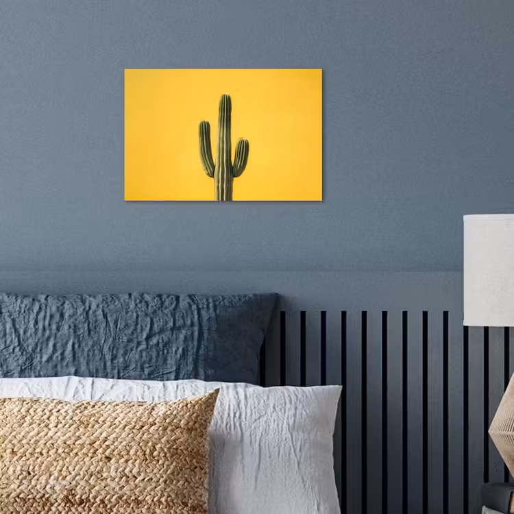 Cactus - Groen - Minimalistisch poster papier klein -sfeer2