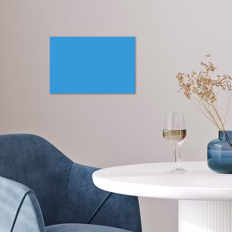 Cerulean - Breeze - Blauw poster papier klein 62 -sfeer3