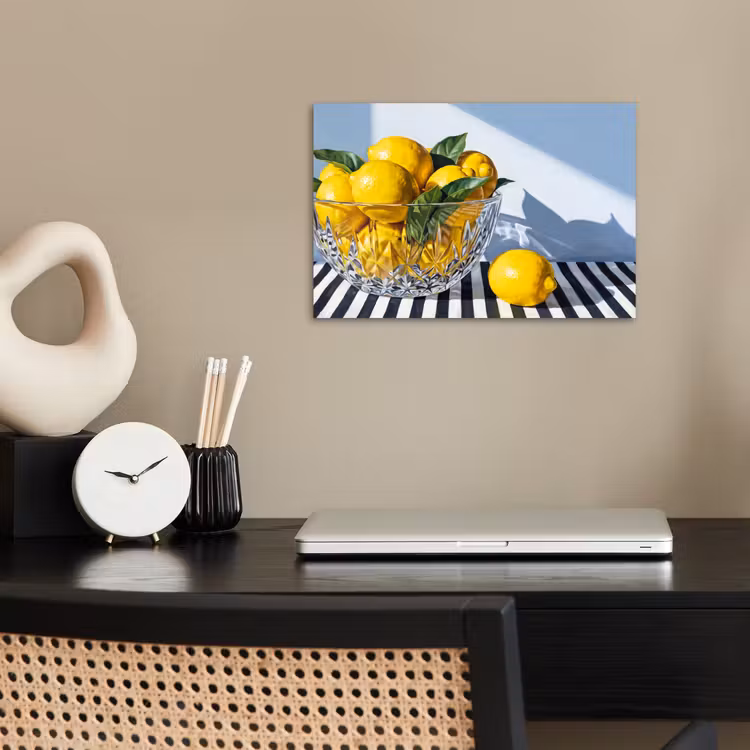 Poster - Citroenen - Fruit - Geel - Citroenen - Fruit - Geel poster papier klein