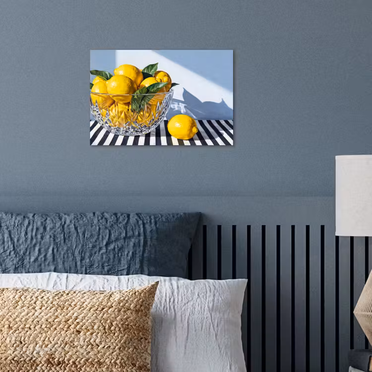 Poster - Citroenen - Fruit - Geel - Citroenen - Fruit - Geel poster papier klein