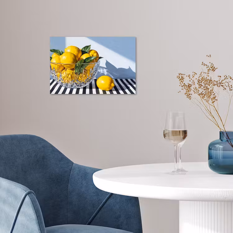 Poster - Citroenen - Fruit - Geel - Citroenen - Fruit - Geel poster papier klein