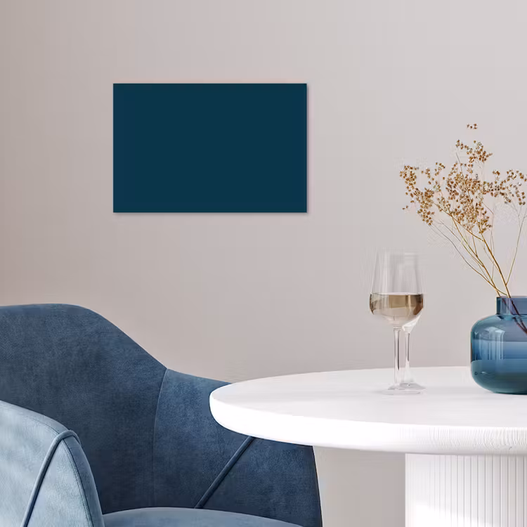 Dark - Indigo - Blauw poster papier klein 62 -sfeer3