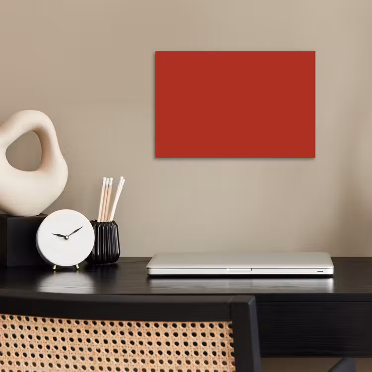 Deep - Crimson - Rood poster papier klein 62 -sfeer1