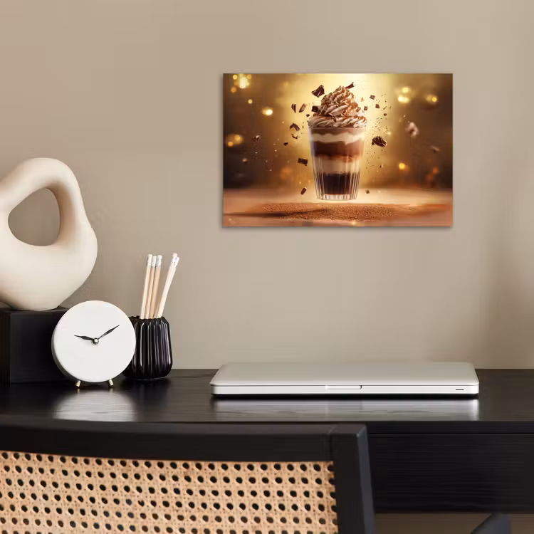 Dessert - Chocolade - Zoet - Eten poster papier klein -sfeer1