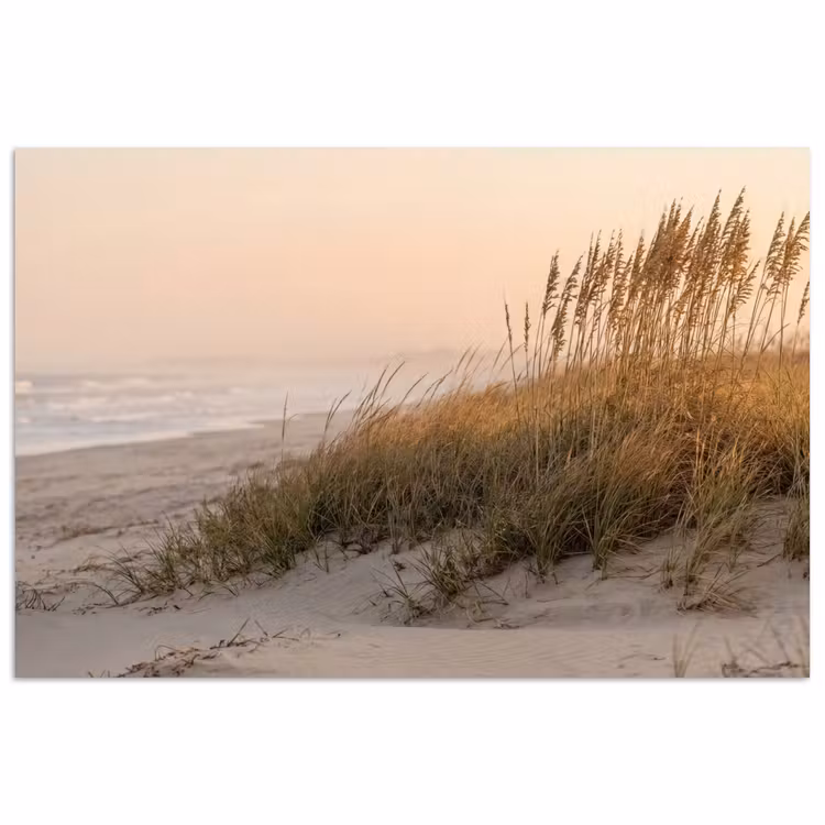 Duinlandschap - Zonsondergang - Strand poster papier klein -3d