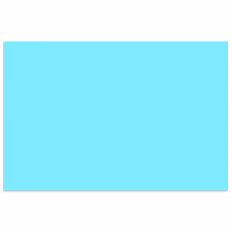Electric - Cyan - Blauw poster papier klein 62 -3d
