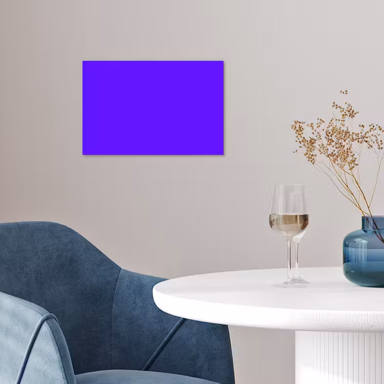 Electric - Indigo - Paars poster papier klein 62 -sfeer3