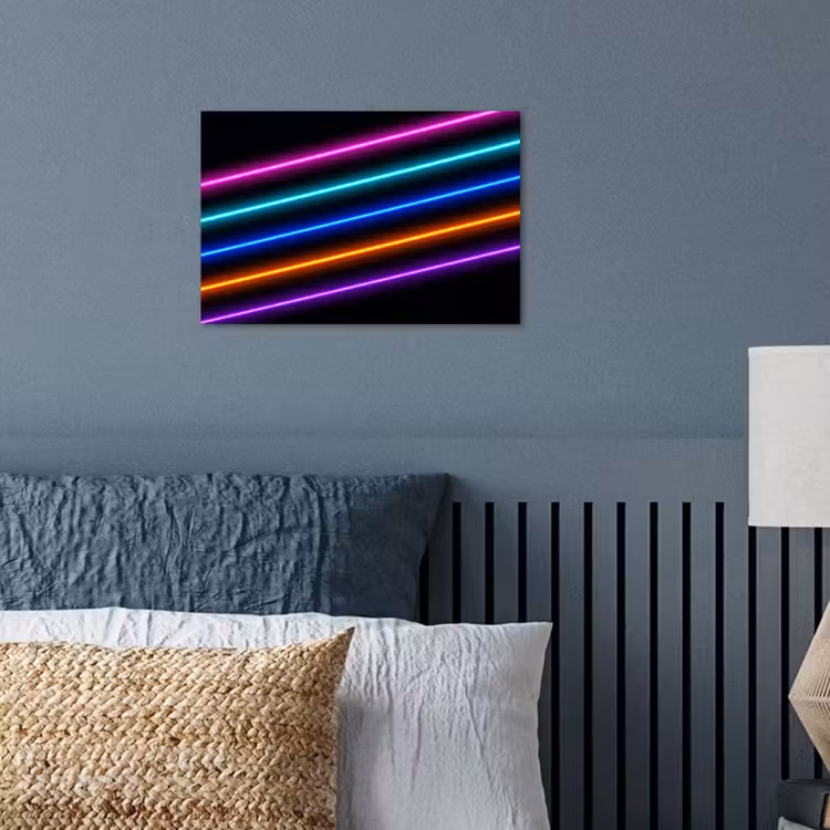 Esthetiek - Retro - Neon poster papier klein -sfeer2