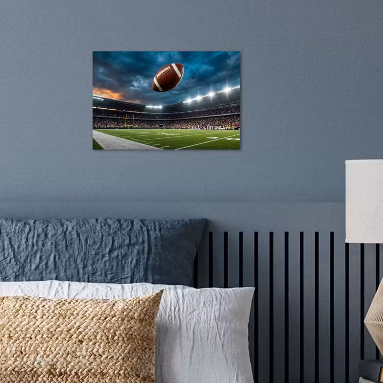 Football - Bal - Stadion - Sport poster papier klein -sfeer2