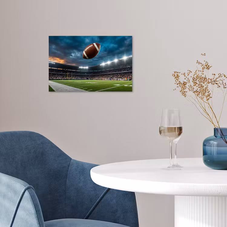 Football - Bal - Stadion - Sport poster papier klein -sfeer3