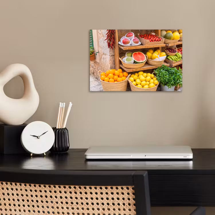 Poster - Fruit - Markt - Vers - Fruit - Markt - Vers poster papier klein