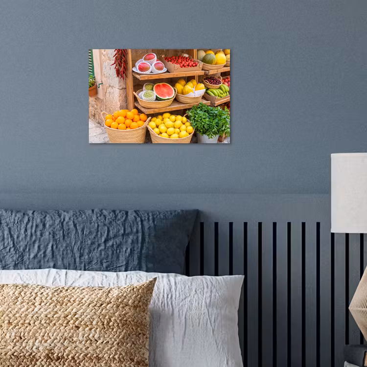 Poster - Fruit - Markt - Vers - Fruit - Markt - Vers poster papier klein