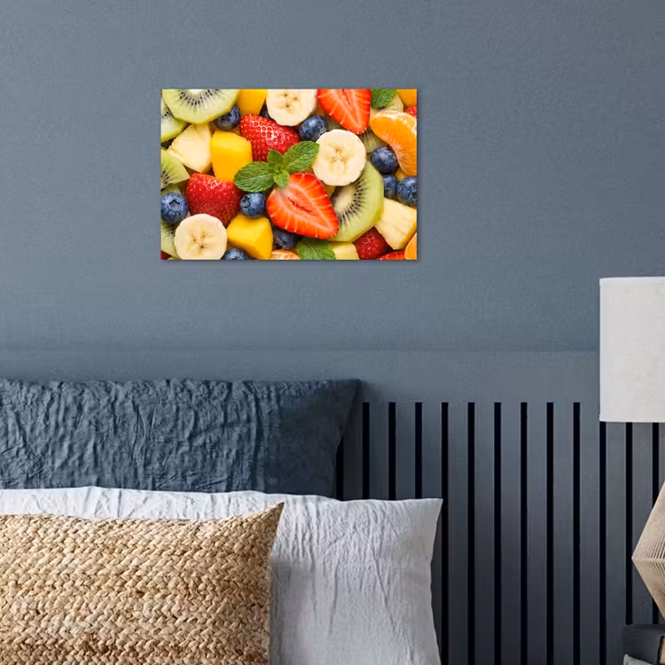 Fruit - Plakjes - Eten - Kleurrijk poster papier klein -sfeer2