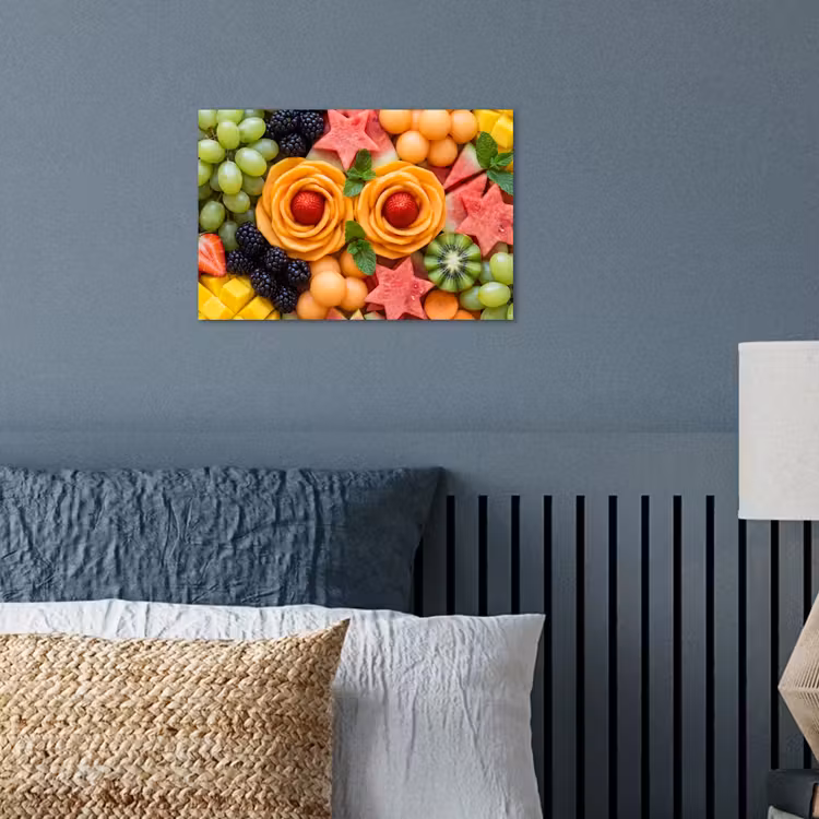 Fruit - Variatie - Kleurrijk - Vers - Eten poster papier klein -sfeer2