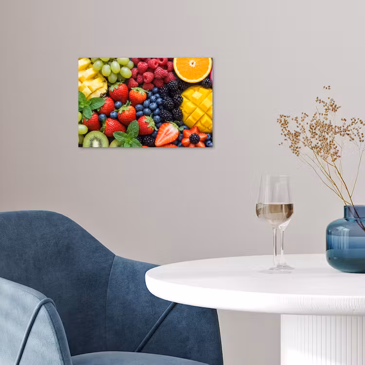 Fruit - Vers - Kleurrijk - Eten poster papier klein -sfeer3
