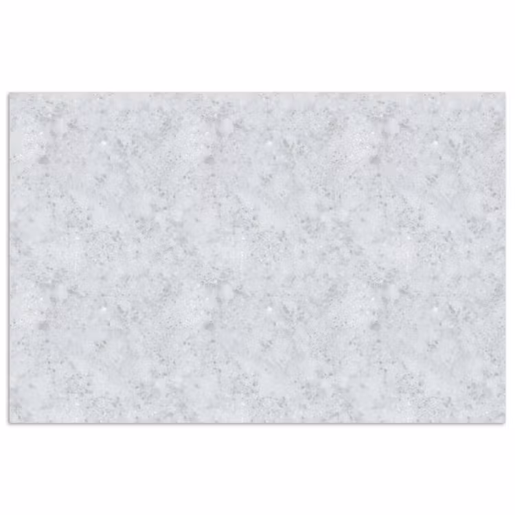 Grijs - Terrazzo-effect - Beton poster papier klein 62 -3d