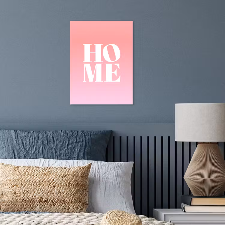 Home - Letters - Groot - Roze poster papier klein -sfeer2